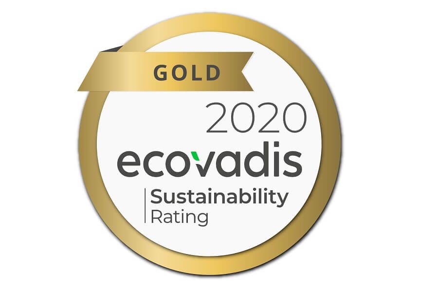 Ecovadis Award 2020 - gouden medaille voor Linde Material Handling