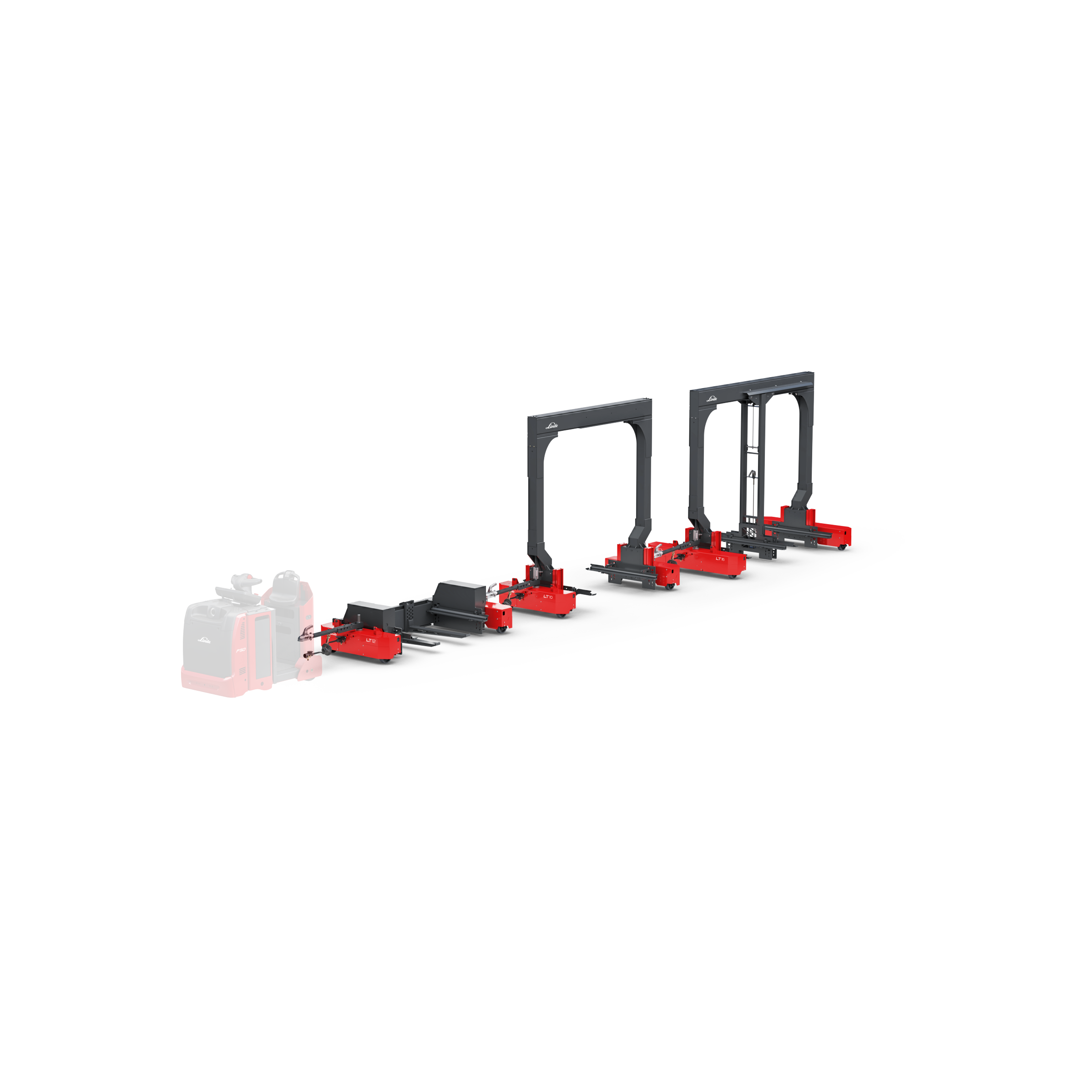 Linde LT10-LT20 serie logistieke trein