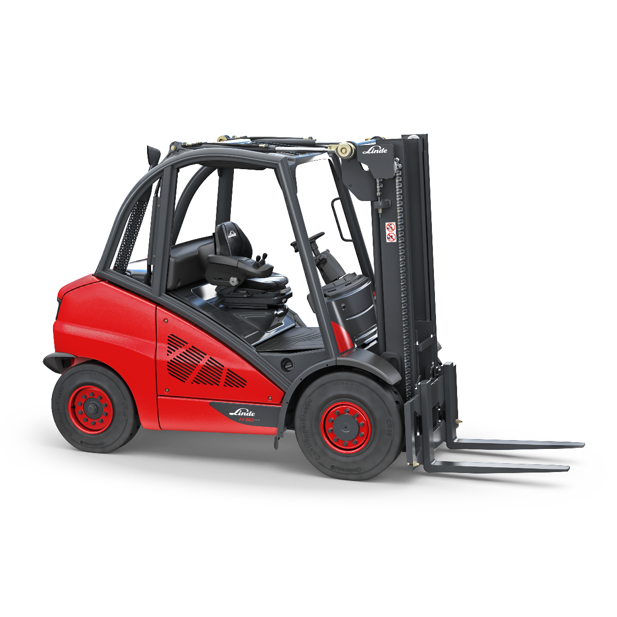 Chariot élévateur thermique Linde H40 H50 EVO indépendant