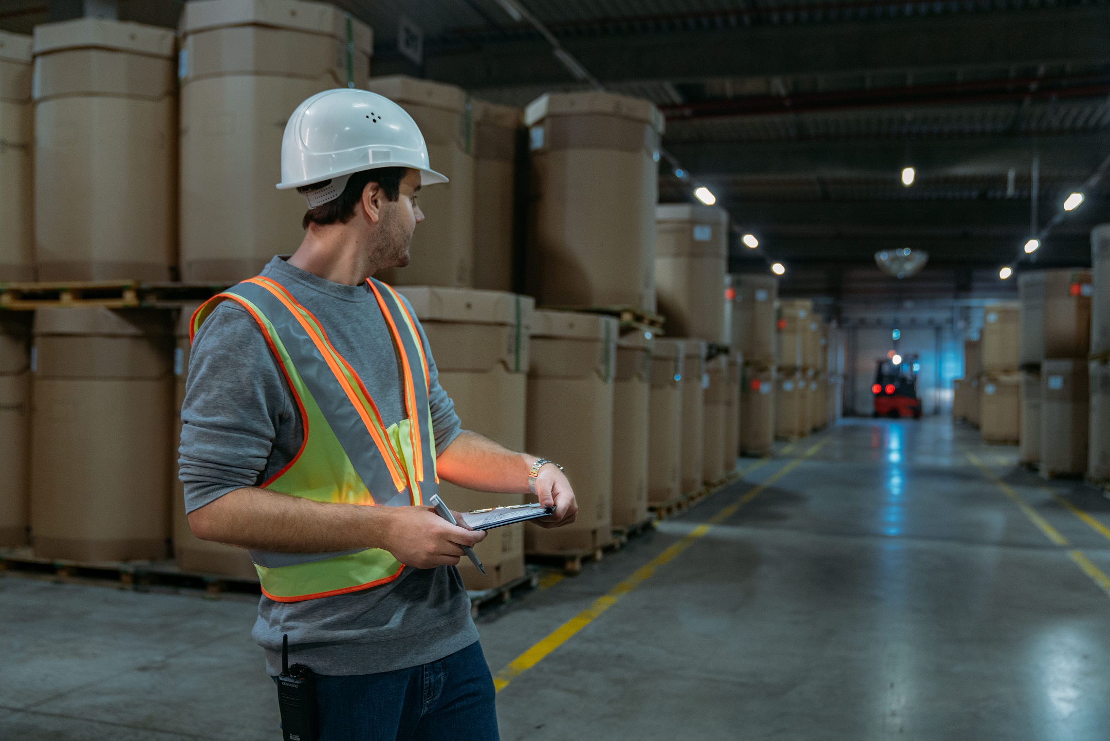 Linde Interactive warning vest