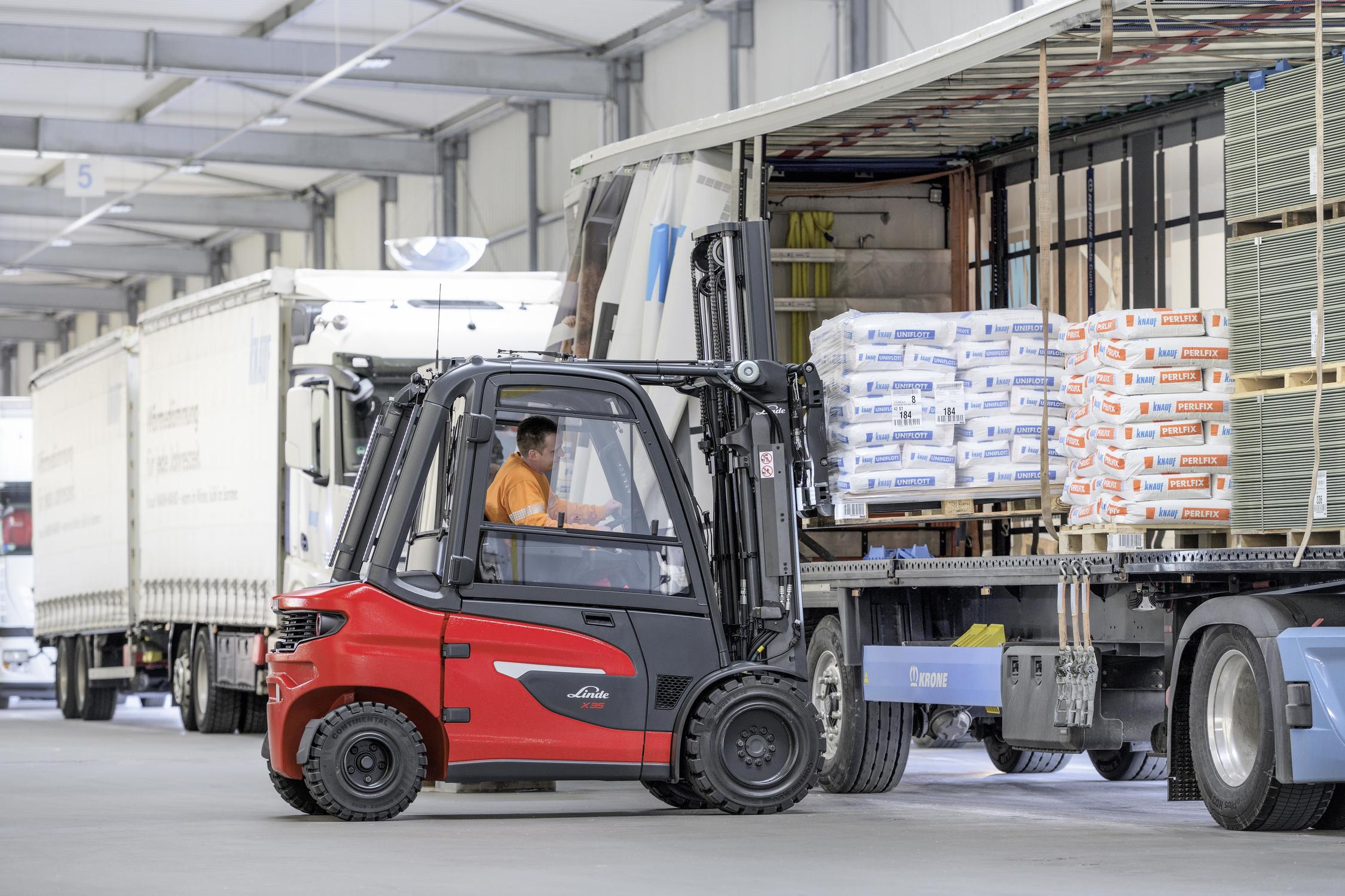 Verhuur Linde elektrische heftrucks