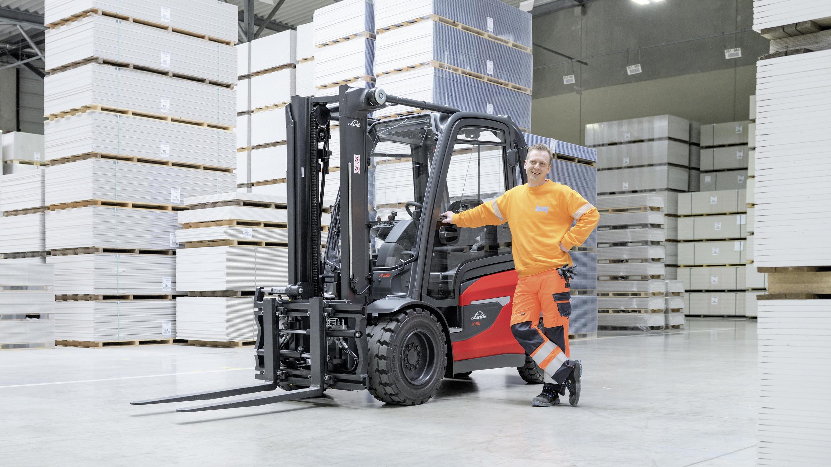 Chariot élévateur Linde X35 - checklist pour le chariot élévateur idéal