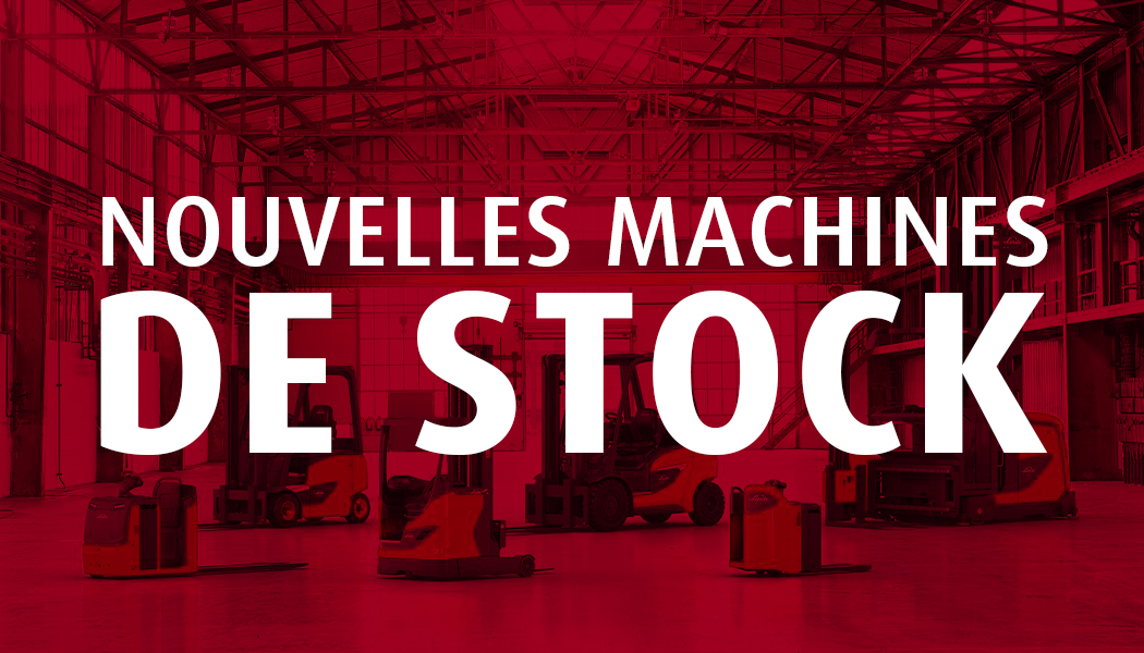 Machines de stock Linde chez Motrac