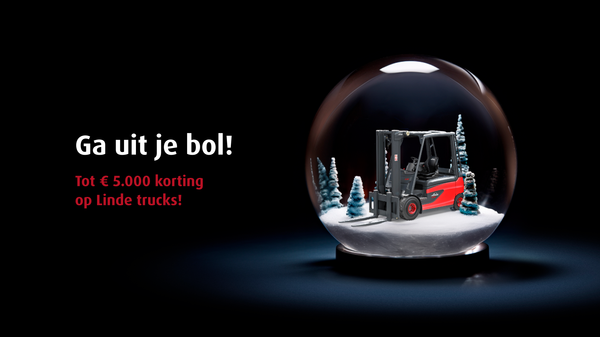 Eindejaarsactie 2023 - tot 5000 euro korting op Linde trucks