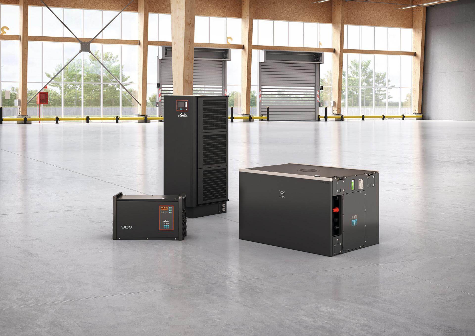 Linde 90V lithium-ion batterijen