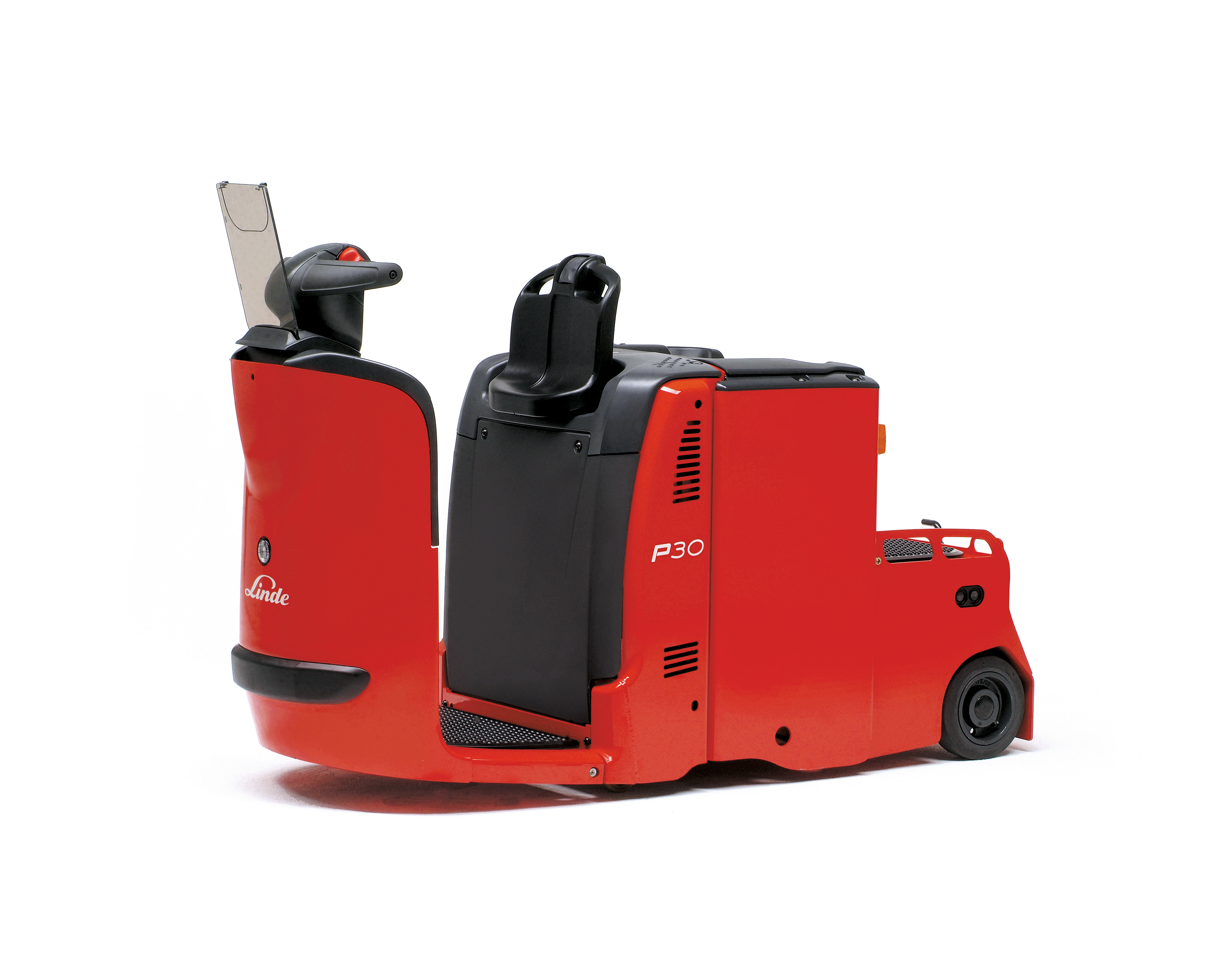 Linde P30 elektrische trekker zijkant