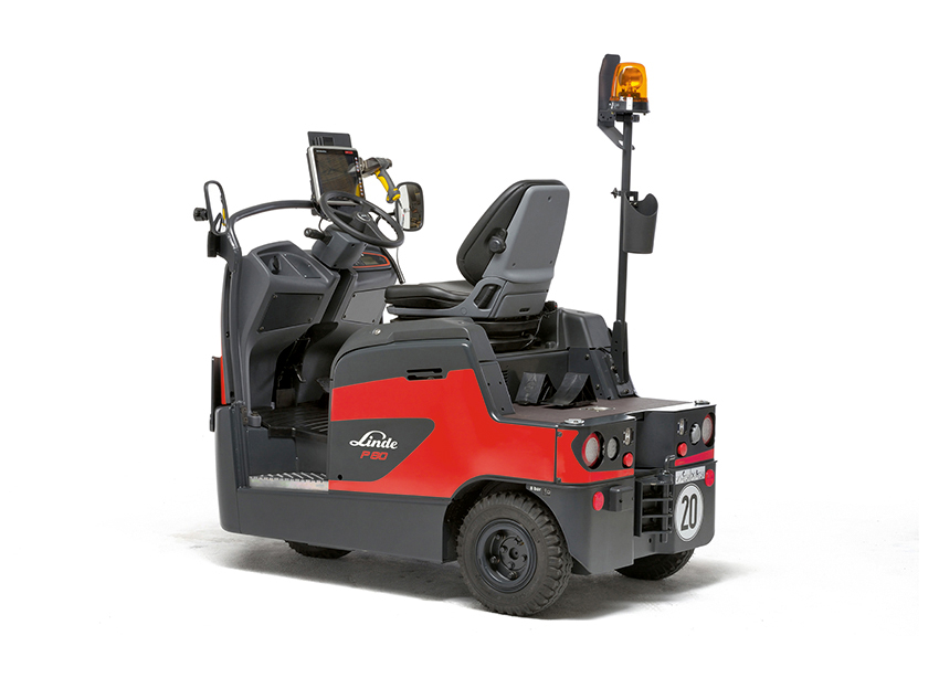 Linde P60 -P80 elektrische trekker zijkant accessoires