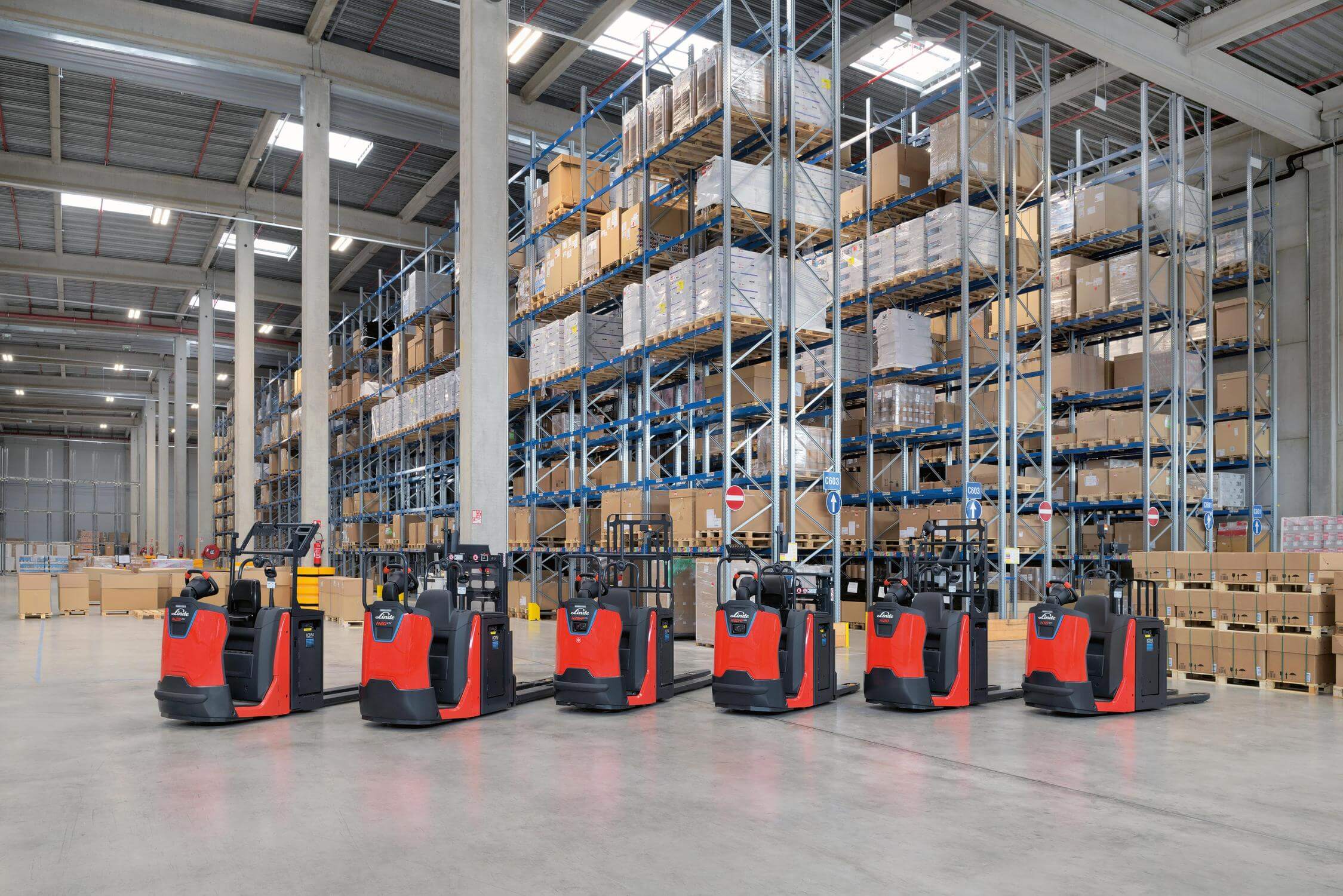 Linde orderpicktrucks N16 N25 verschillende varianten