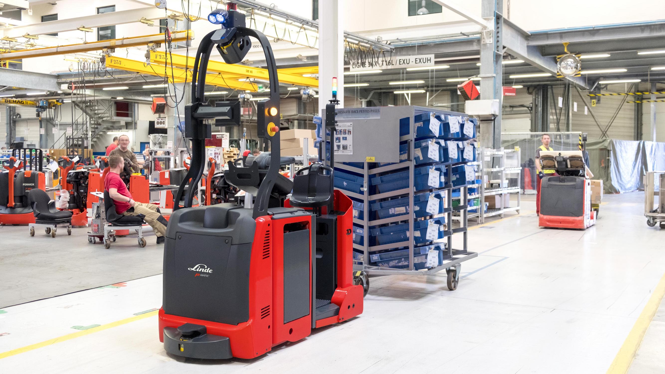 Linde P-MATIC in productie