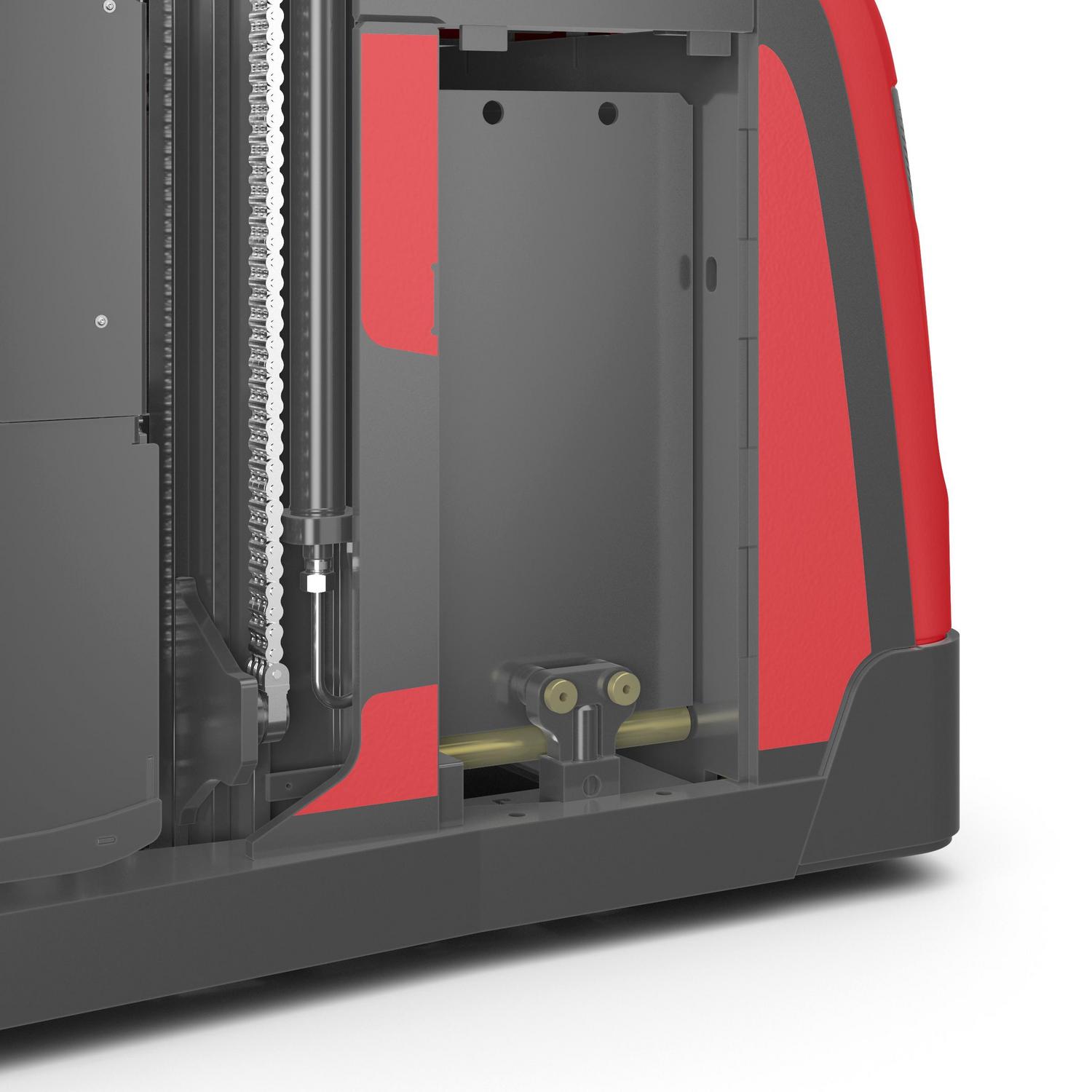 Linde V-Modular orderpicktruck zijdelingse batterijwissel op rollers