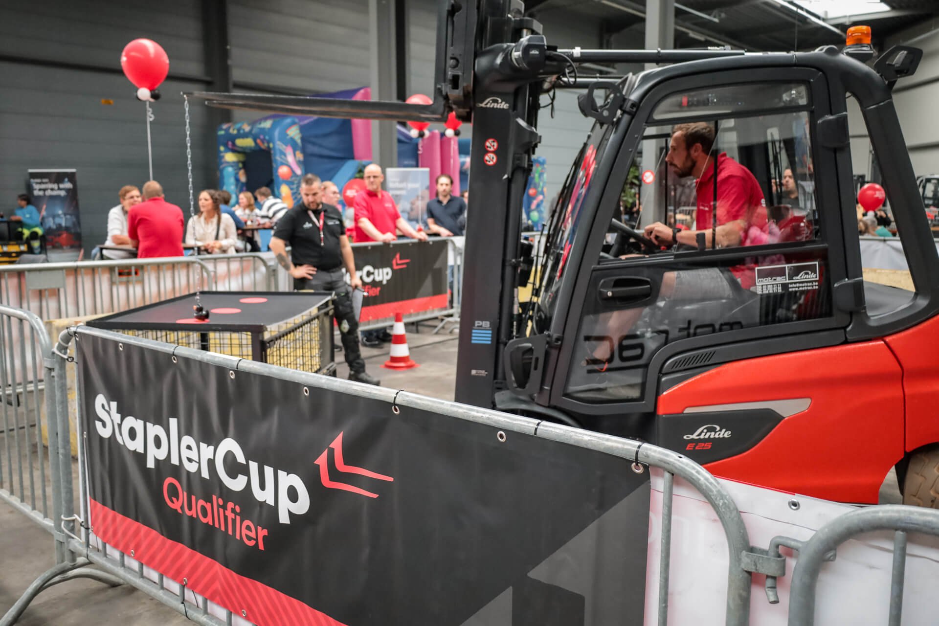 Gerry Van de Vyver tijdens Belgian LindeCup 2026