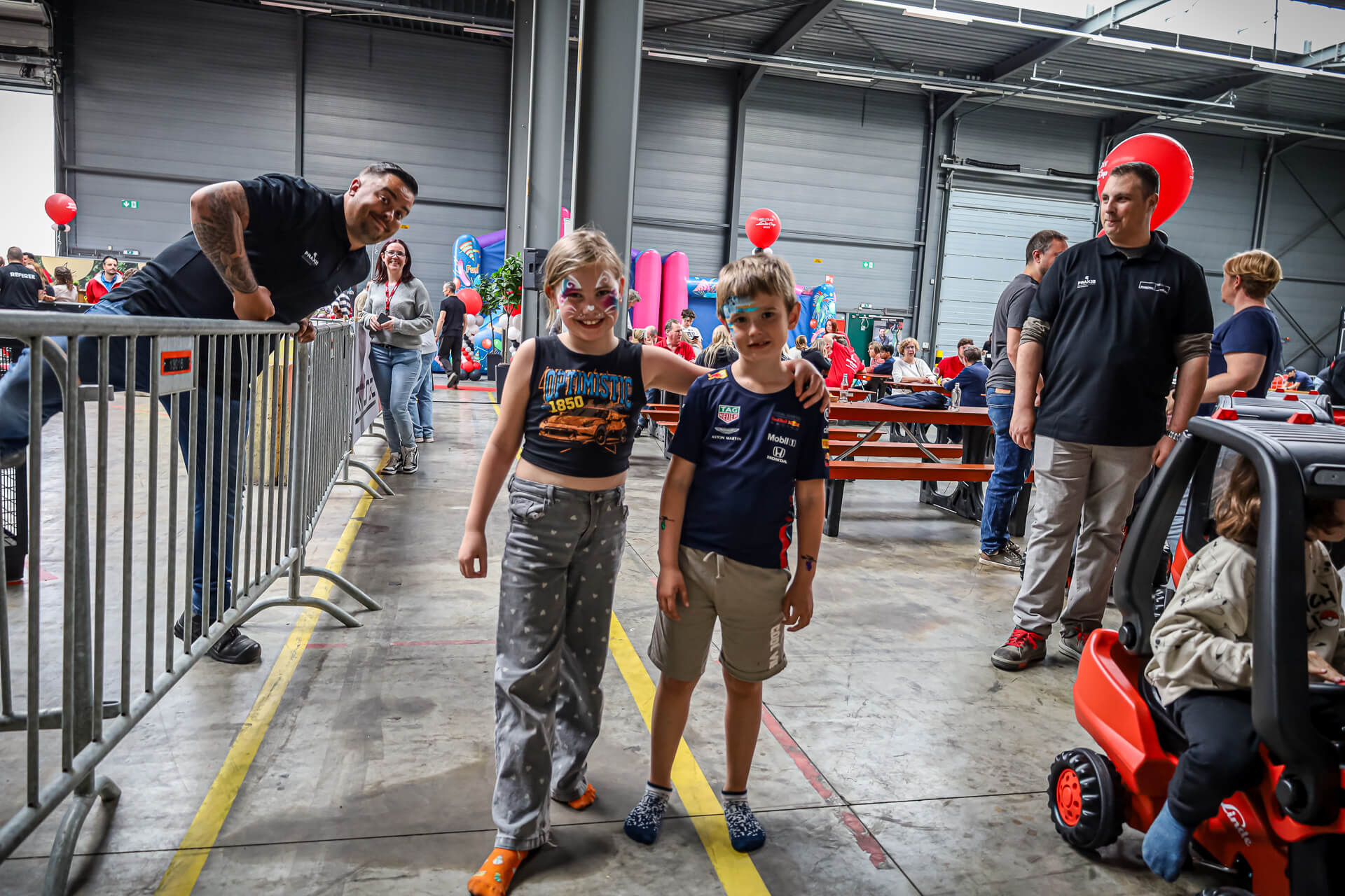 Kinderanimatie tijdens Belgian LindeCup