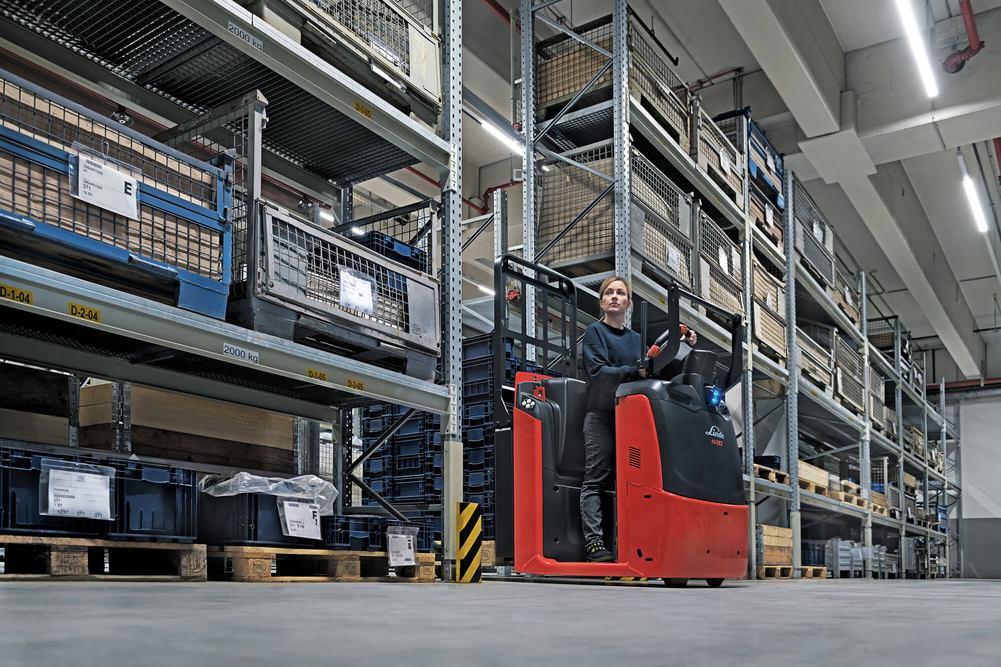 Linde N20 - N25 horizontale orderpicktruck met geïntegreerde Li-ion batterij 1