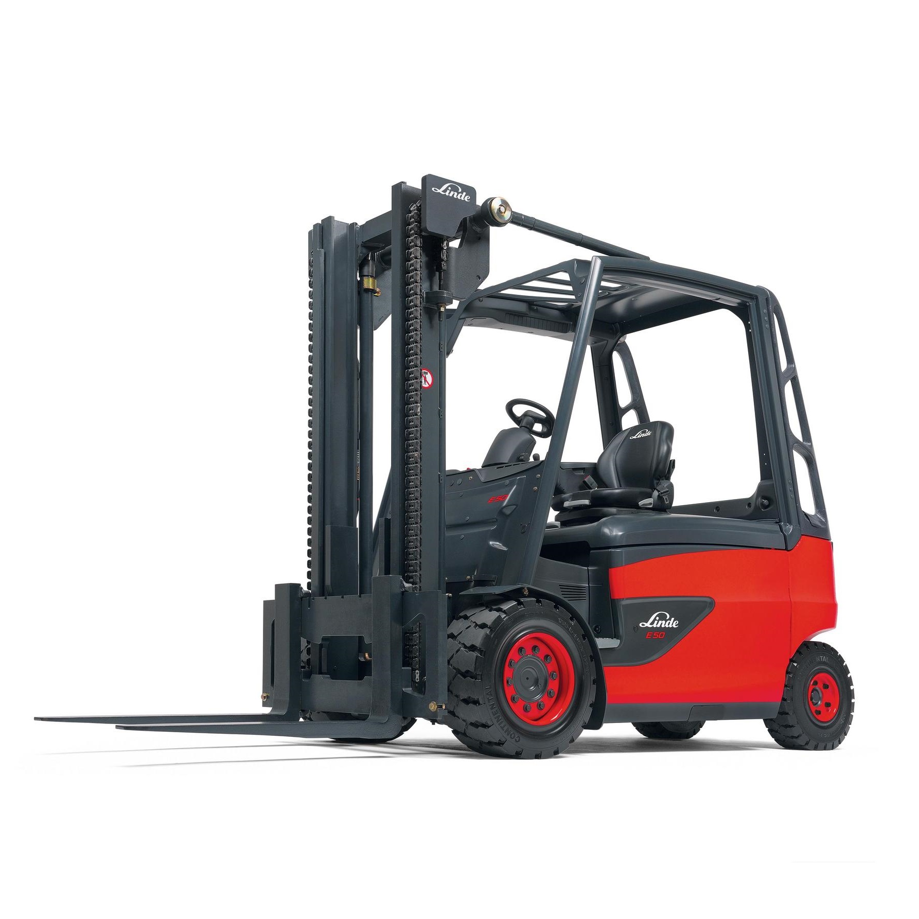 Linde elektrische heftruck E35 E50 vrijstaand