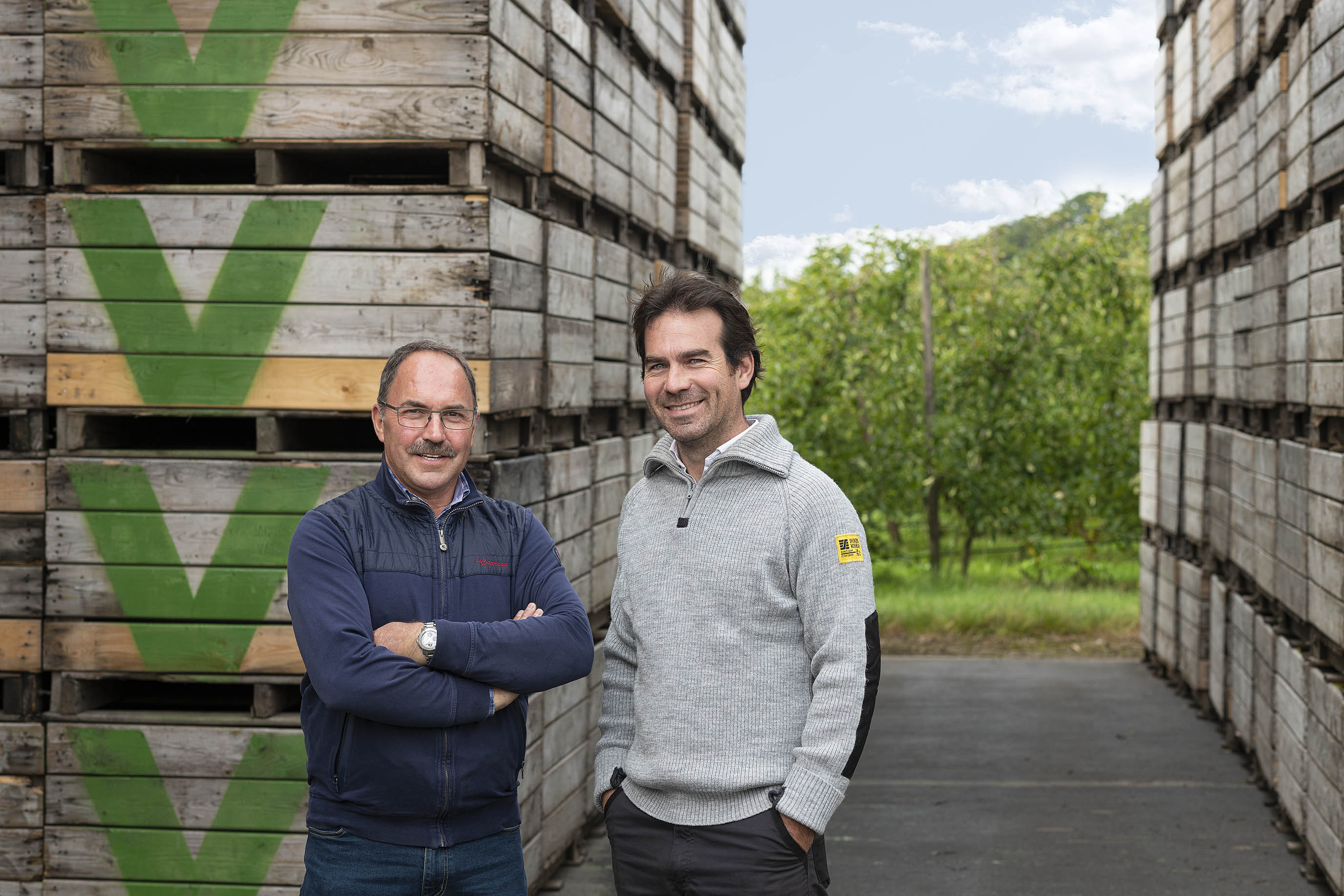 Linde heftrucks zorgen voor vlotte oogst bij Java & Co en Waremme Fruit