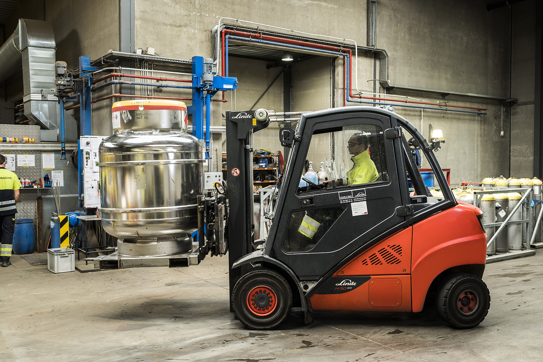 Chemogas opte pour la Rolls-Royce des chariots élévateurs