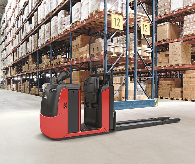 Linde N20 C LoL orderverzameltruck in warehouse