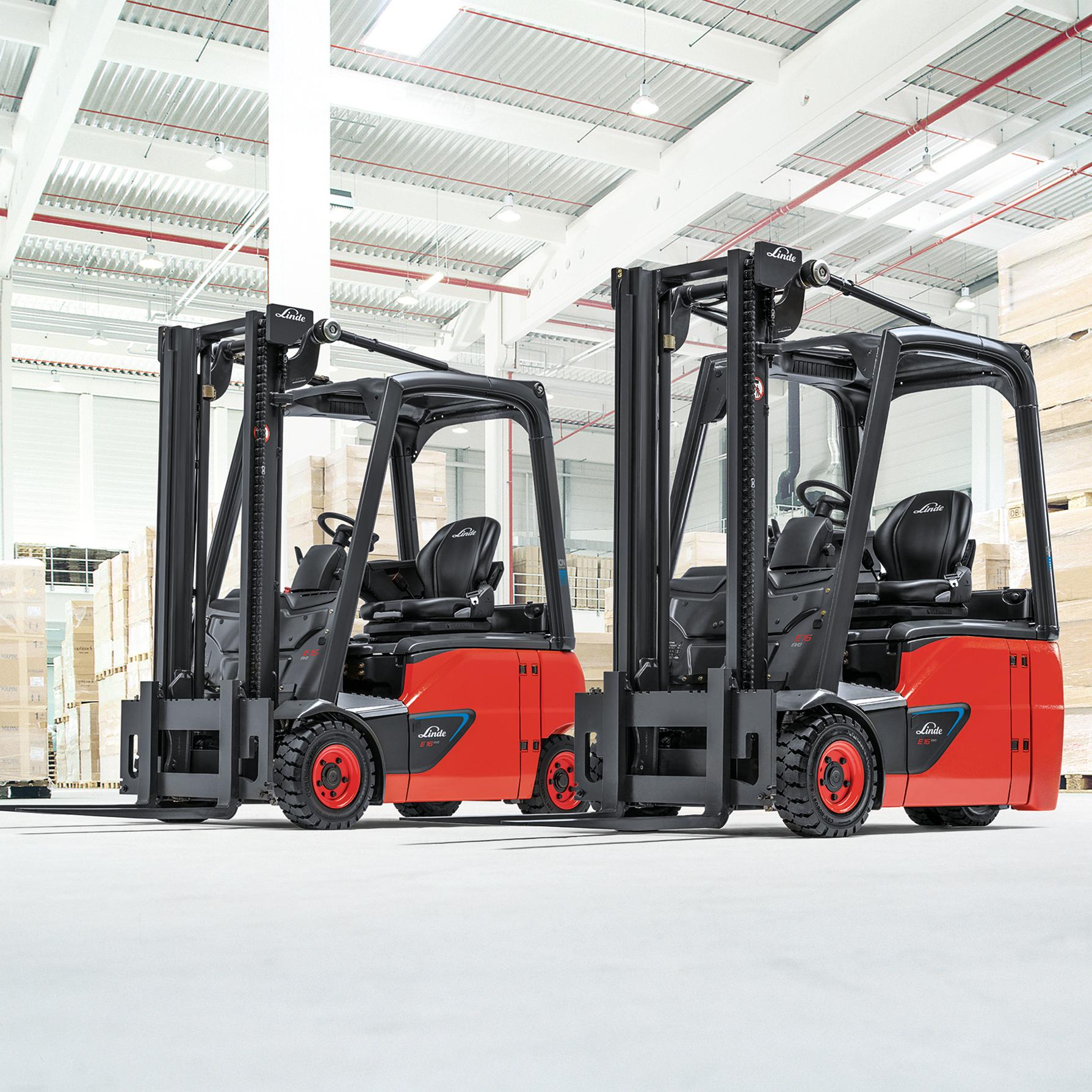 Linde elektrische heftrucks E12-E20 EVO dubbel