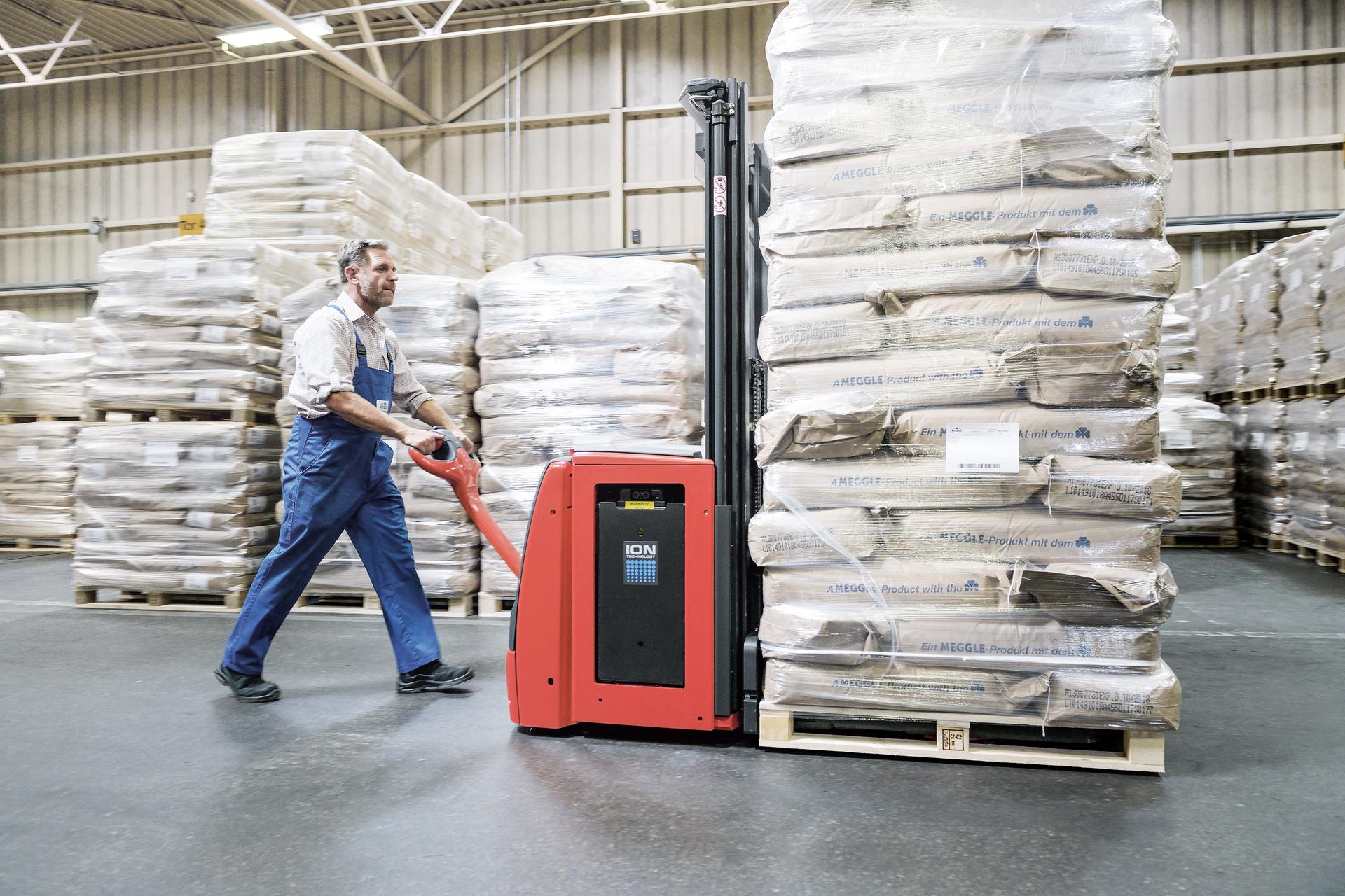 Linde stapelaar L16 lithium ion