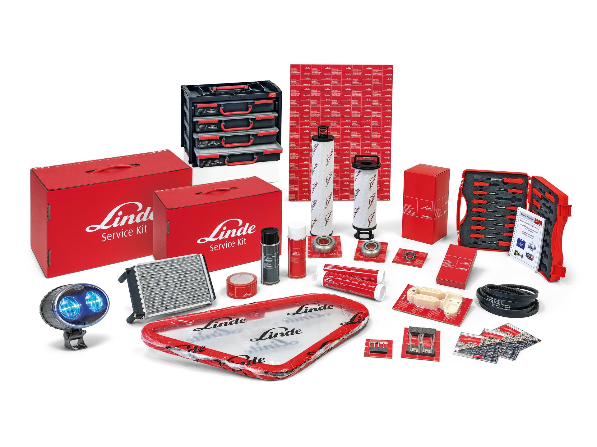 Onderdelen en service kits