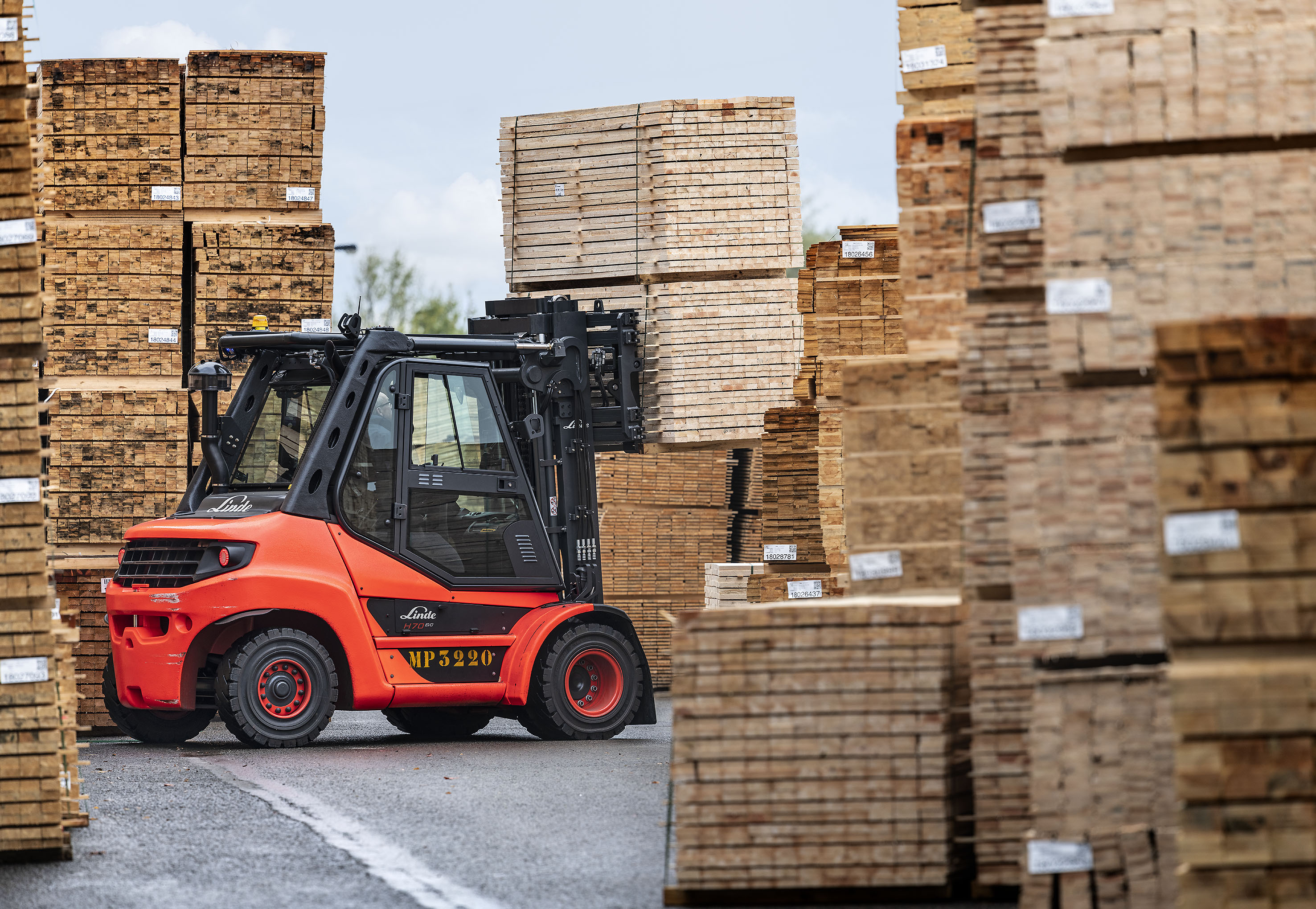 Bij Radermecker zijn ook de heftrucks uit het goede hout gesneden