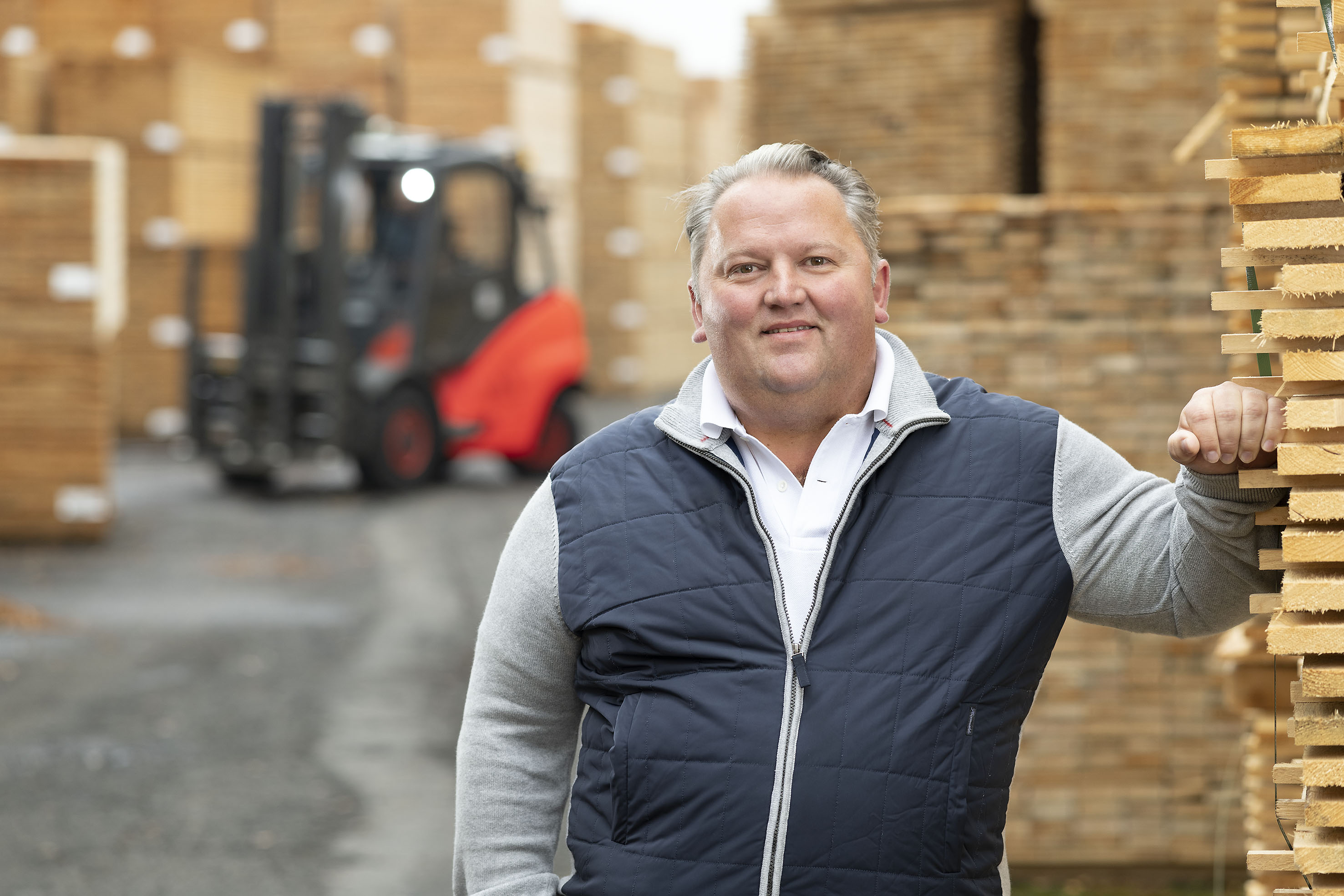 Bij Radermecker zijn ook de heftrucks uit het goede hout gesneden