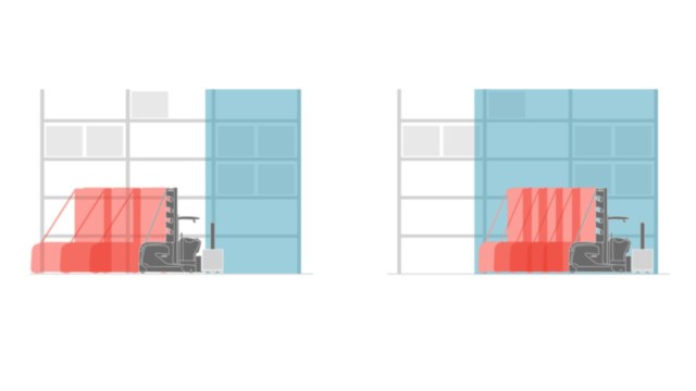 Linde Aisle Safety Assistant_speed reduction