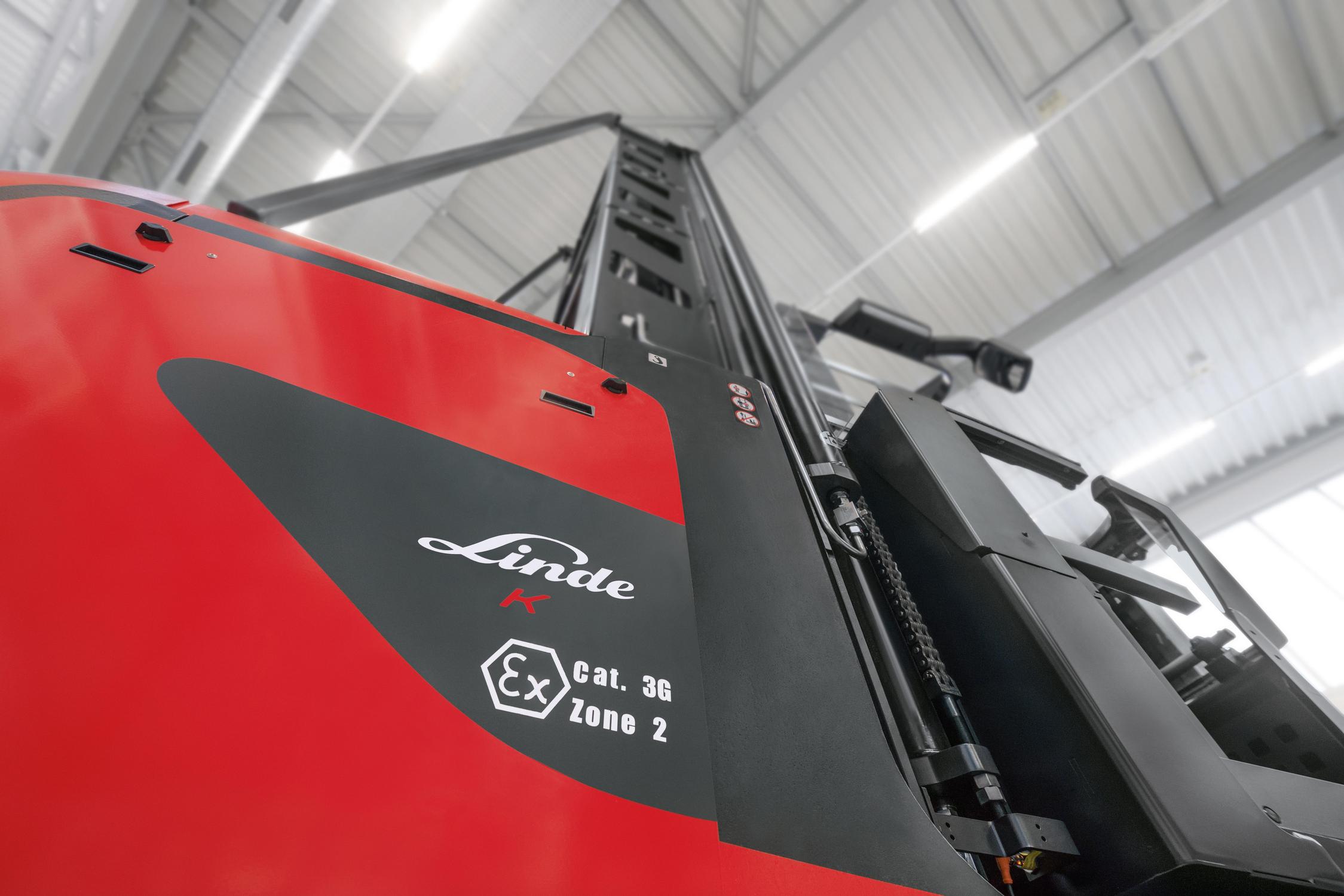Linde K smallegangentruck explosiebeveiligd zone 2