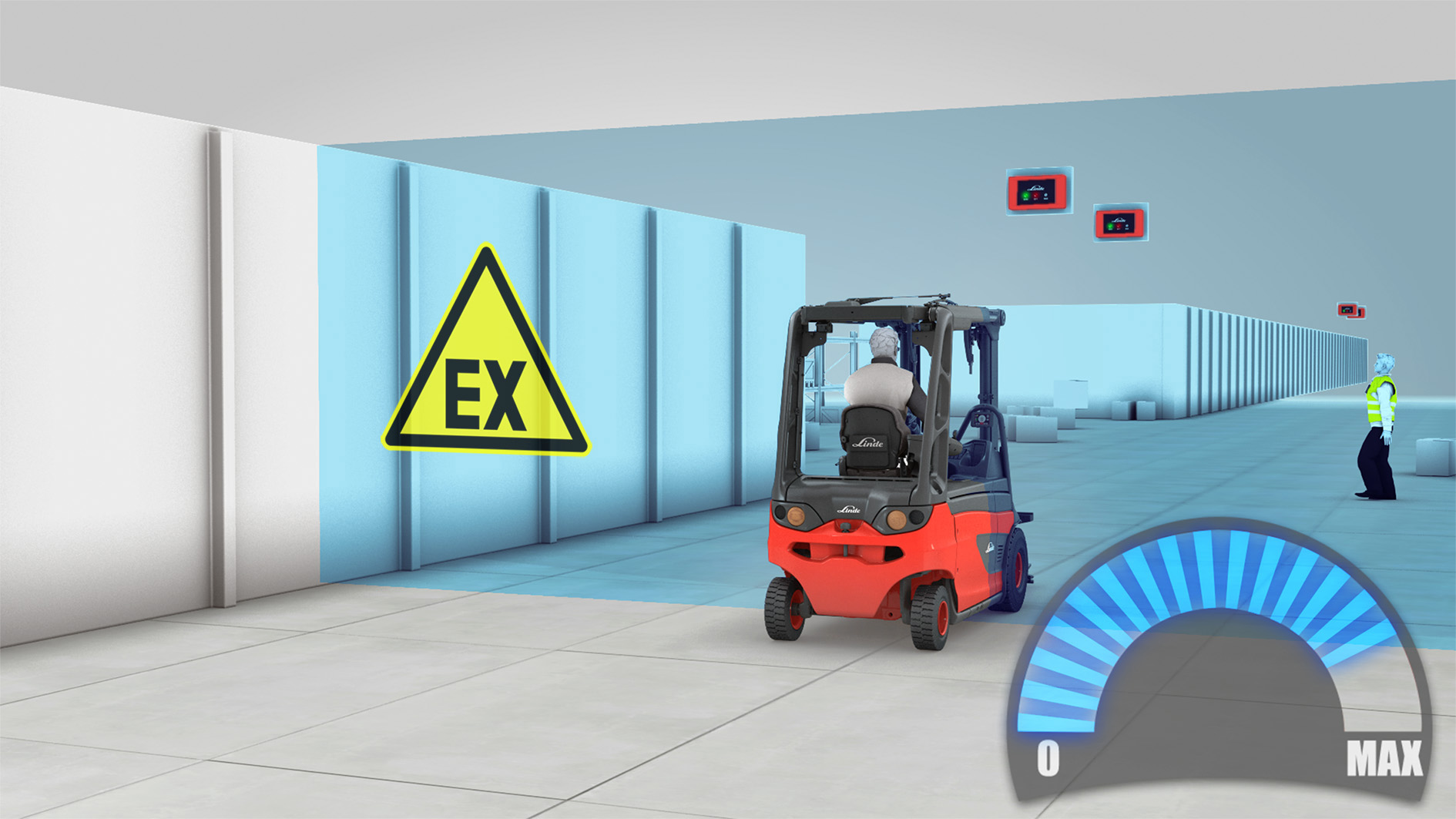 Linde Safety Guard voor ATEX-zones