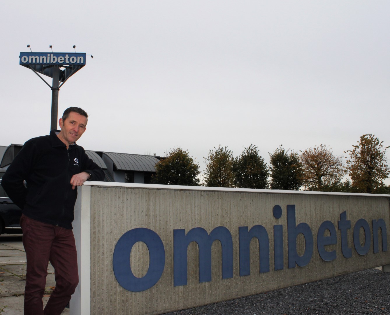 Guido Byloos productieverantwoordelijke bij Omnibeton over samenwerking met Motrac Linde heftrucks
