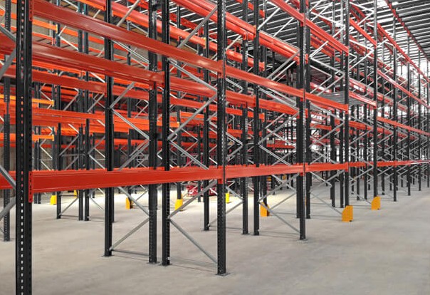 Eenvoudig te installeren Motrac pallet magazijnstelling