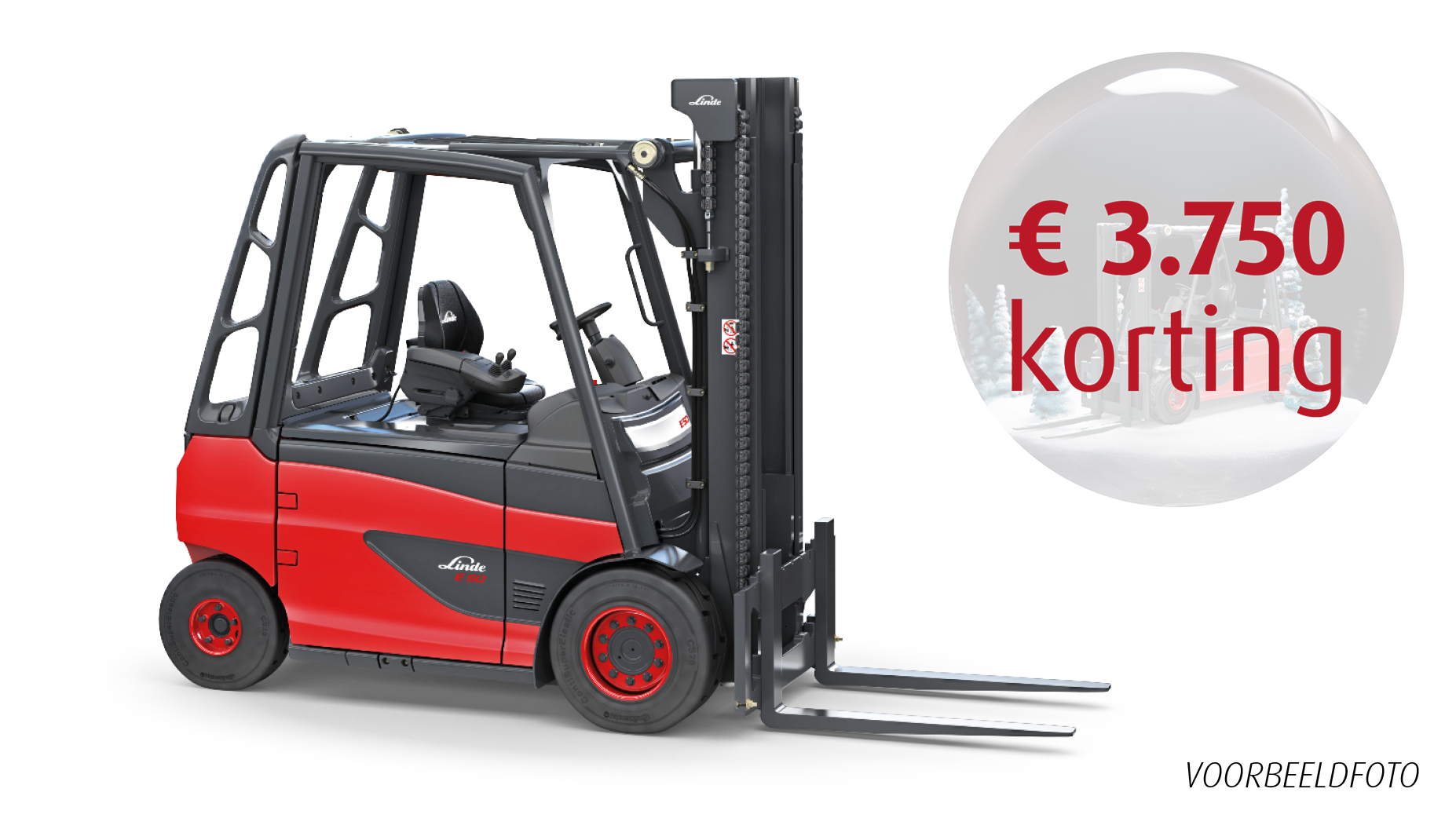 Actietruck E40H occasie met korting eindejaarsactie 2023