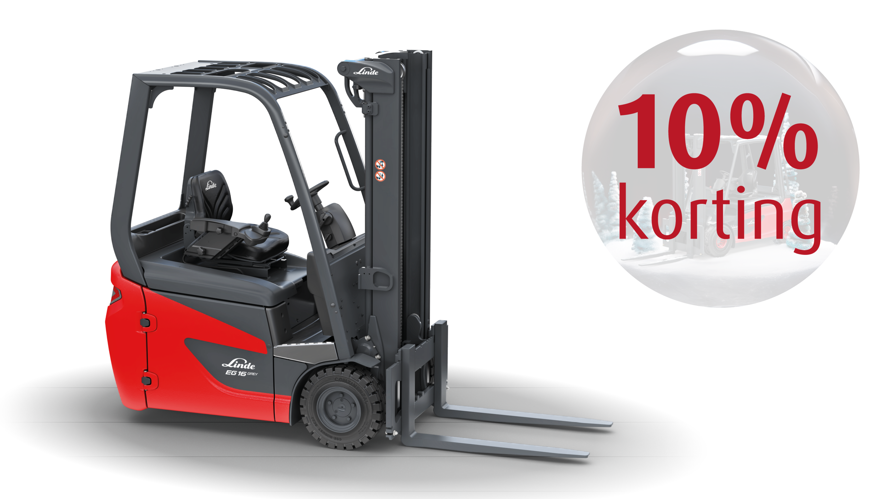 Eindejaarsactie EG16 met korting