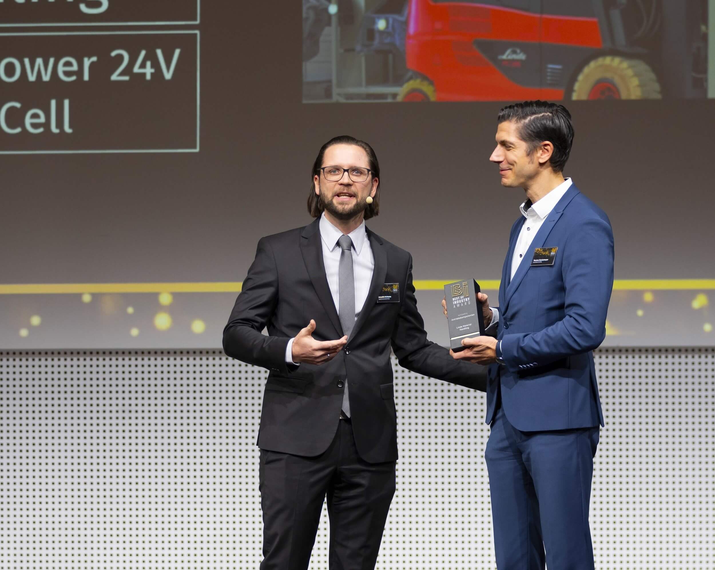 Best of Industry Award voor Linde HyPower 24 V brandstofcel