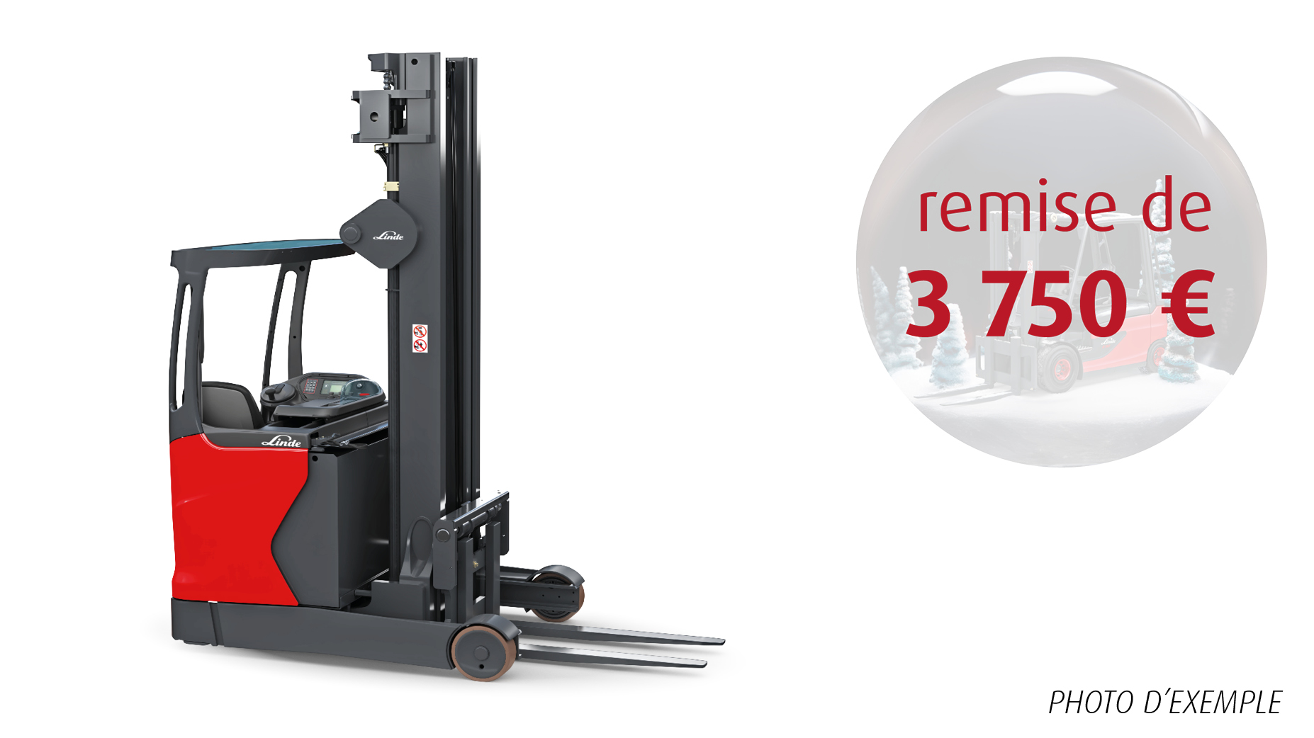 Action fin 2024 - chariot rétractable d'occasion R16 HD avec remise