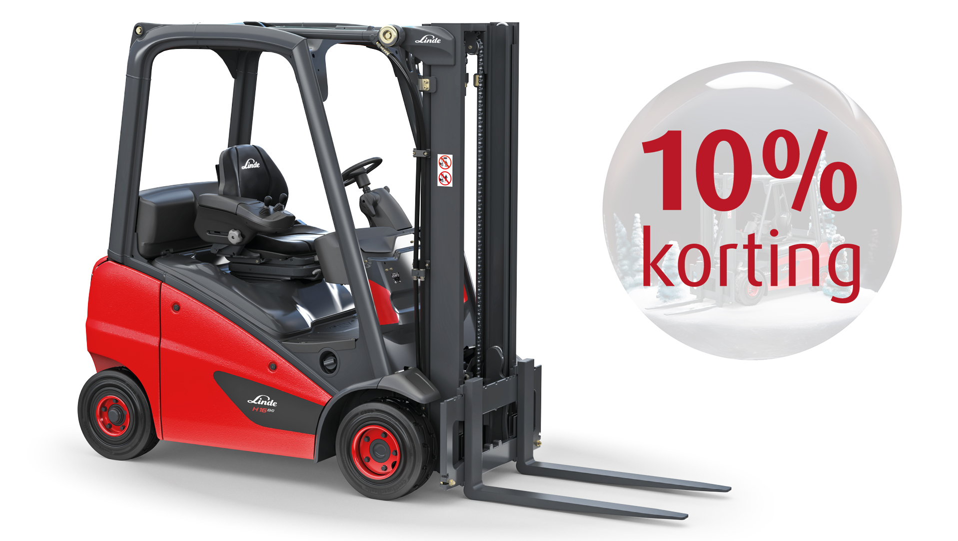 Eindejaarsactie 2024 - H18 T thermische heftruck met korting