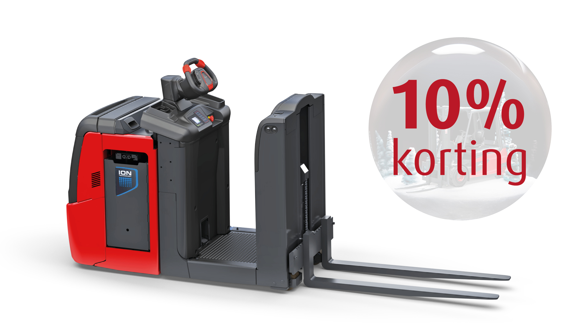 Eindejaarsactie 2024 - V08 orderpicktrucks met korting