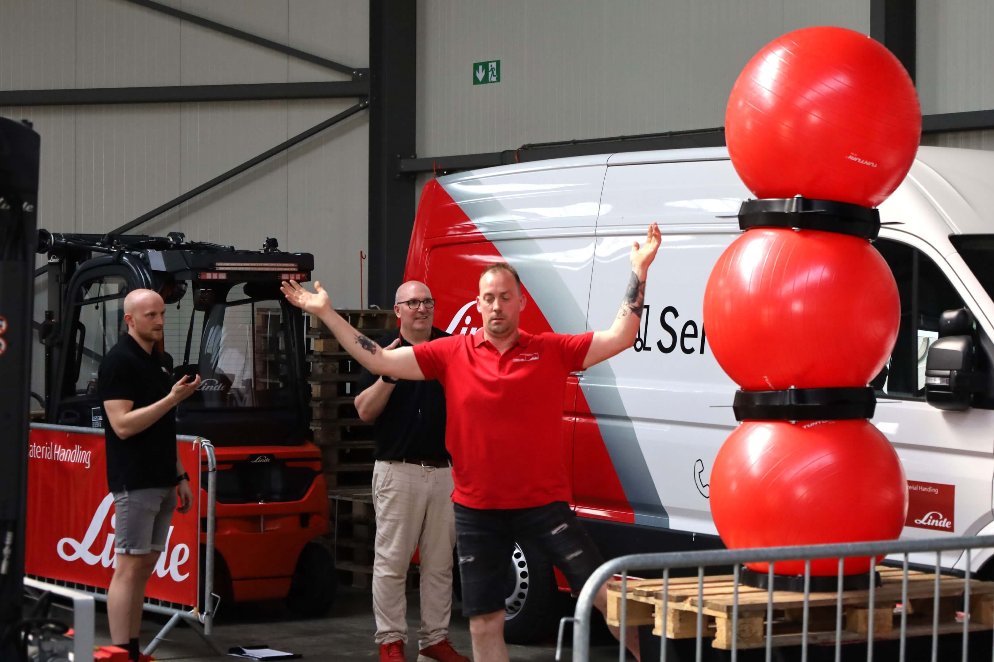 Opgebouwde toren Jimmy Vleminx Belgian LindeCup 2025