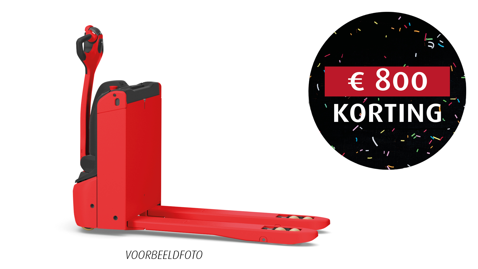 Eindejaarsactie 2025 elektrische transpallet Linde T14 nieuw uit stock