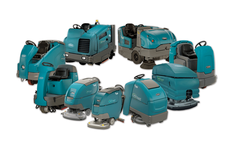 Tennant familie reinigingsmachines
