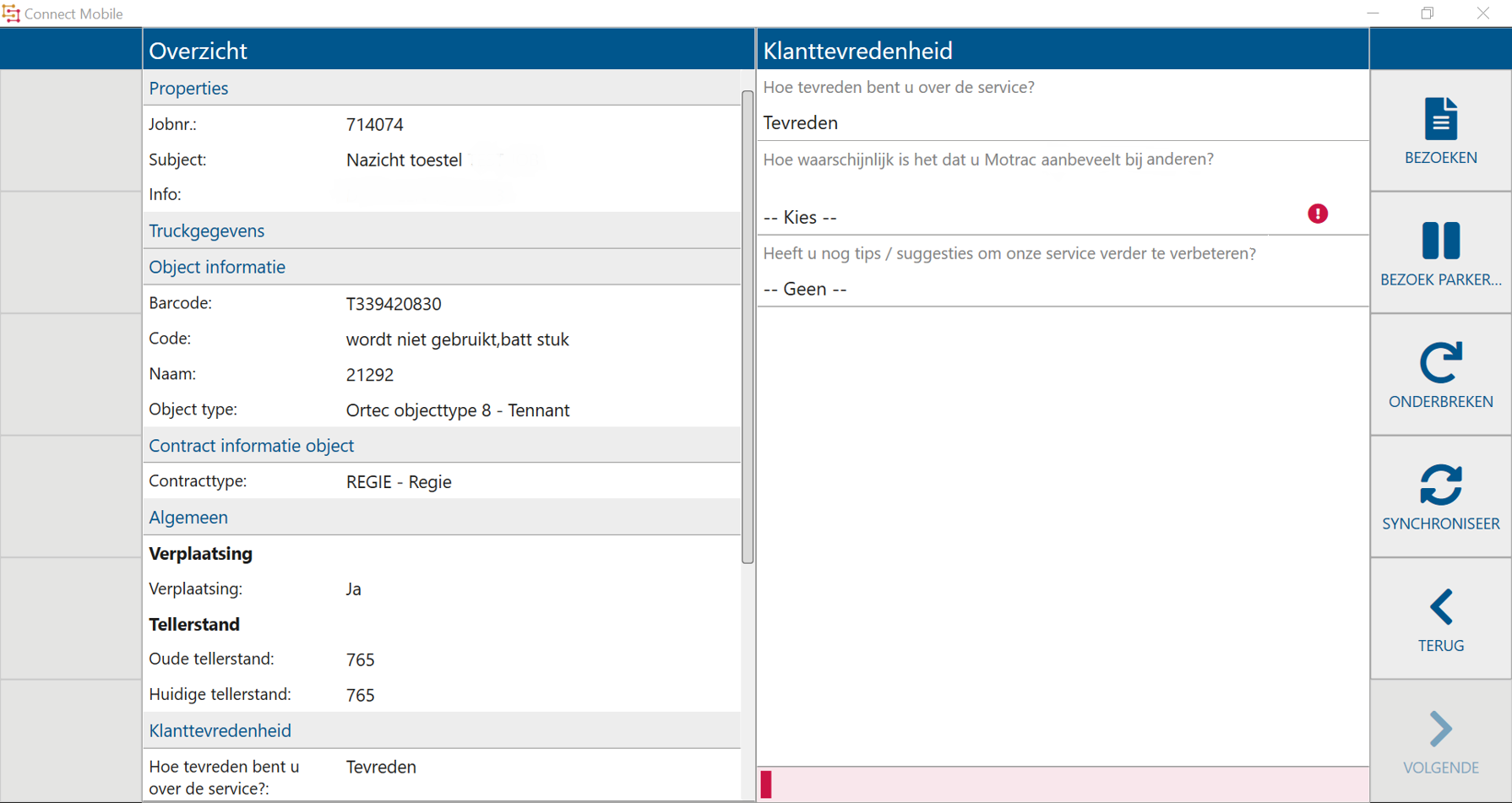 Focus op de klant klanttevredenheidsonderzoek