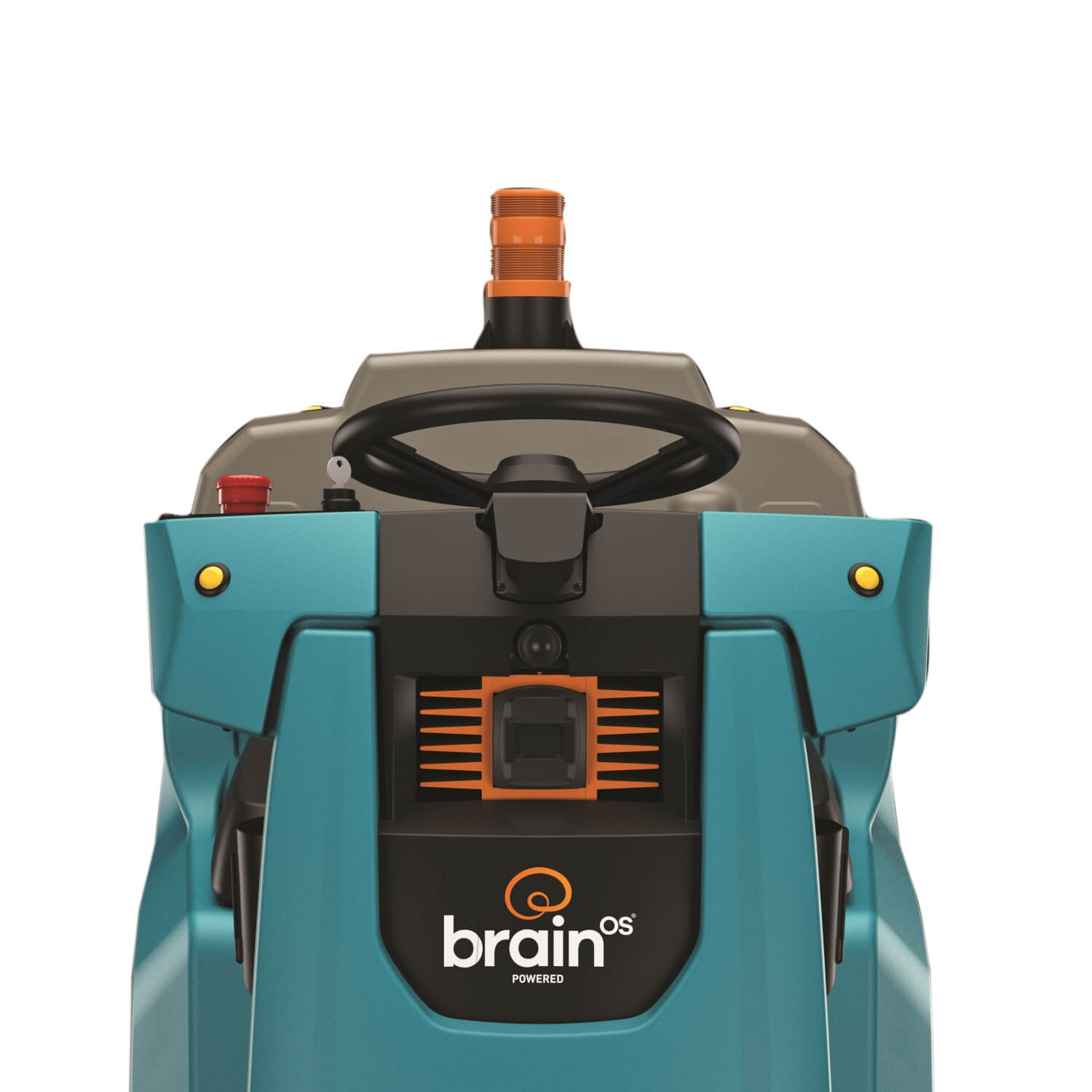 Autonome schrobzuigmachine Tennant T380 AMR sensoren Brain OS