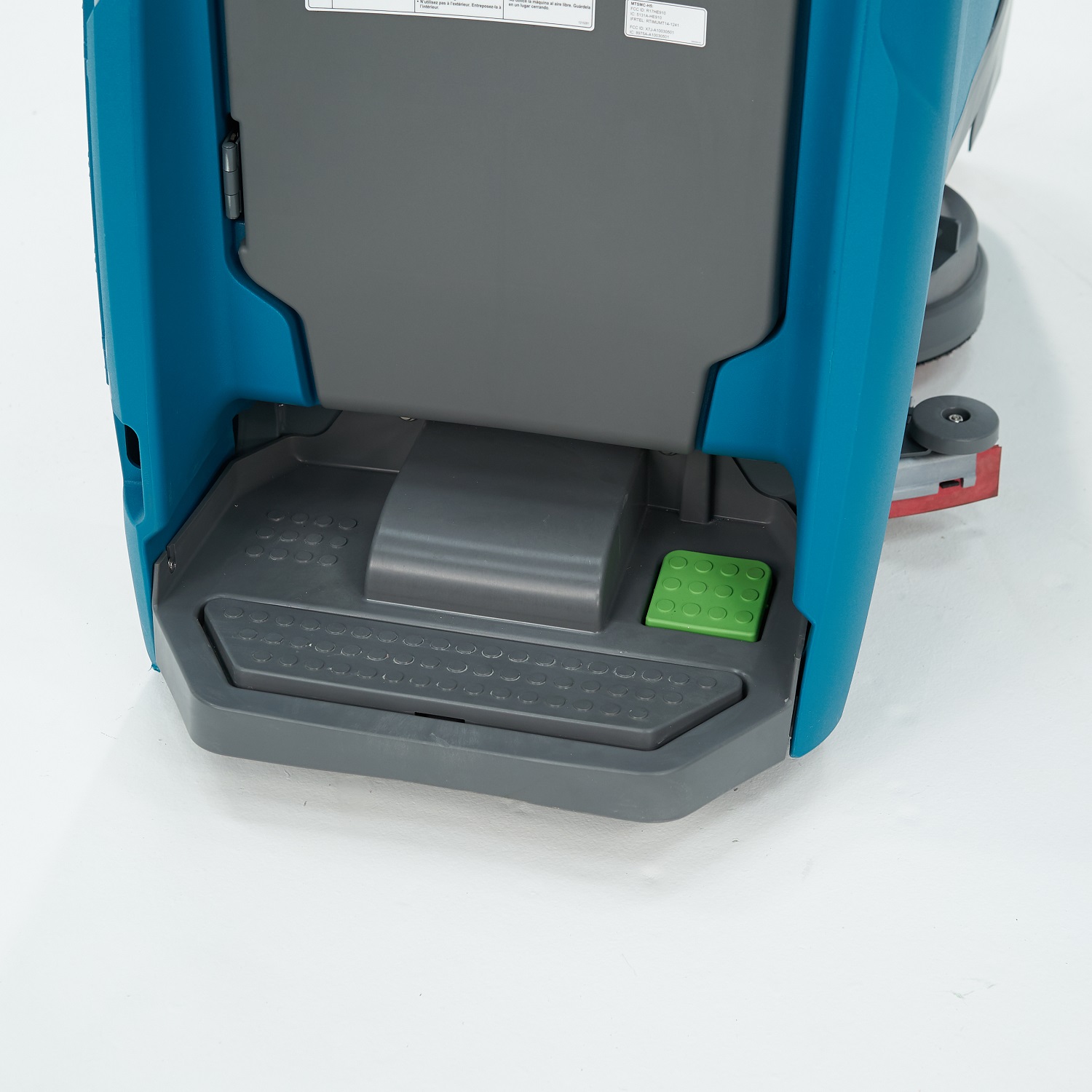 Stand-on schrobzuigmachines Tennant T350 bestuurdersplatform