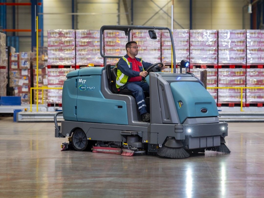 Tennant reinigingsmachines gelden als gebruiksvriendelijke en ergonomische schoonmaakapparatuur